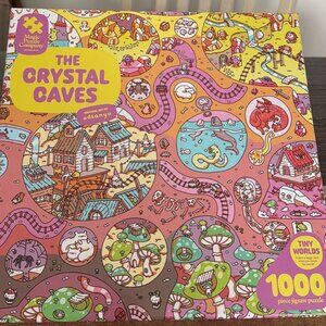 Magic Puzzle Company The Crystal Caves 1000 Piece Jigsaw Puzzle